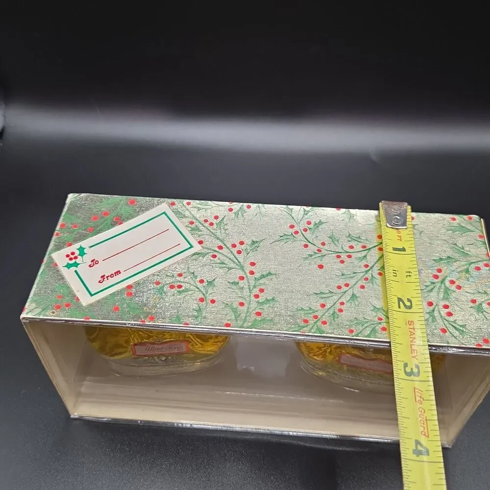 VTG Prince Matchabelli Christmas Duet Wind Song And Golden Autumn Cologne Rare
